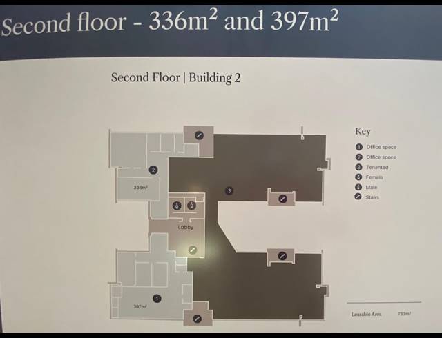 733M² OFFICE TO LET IN BRYANSTON